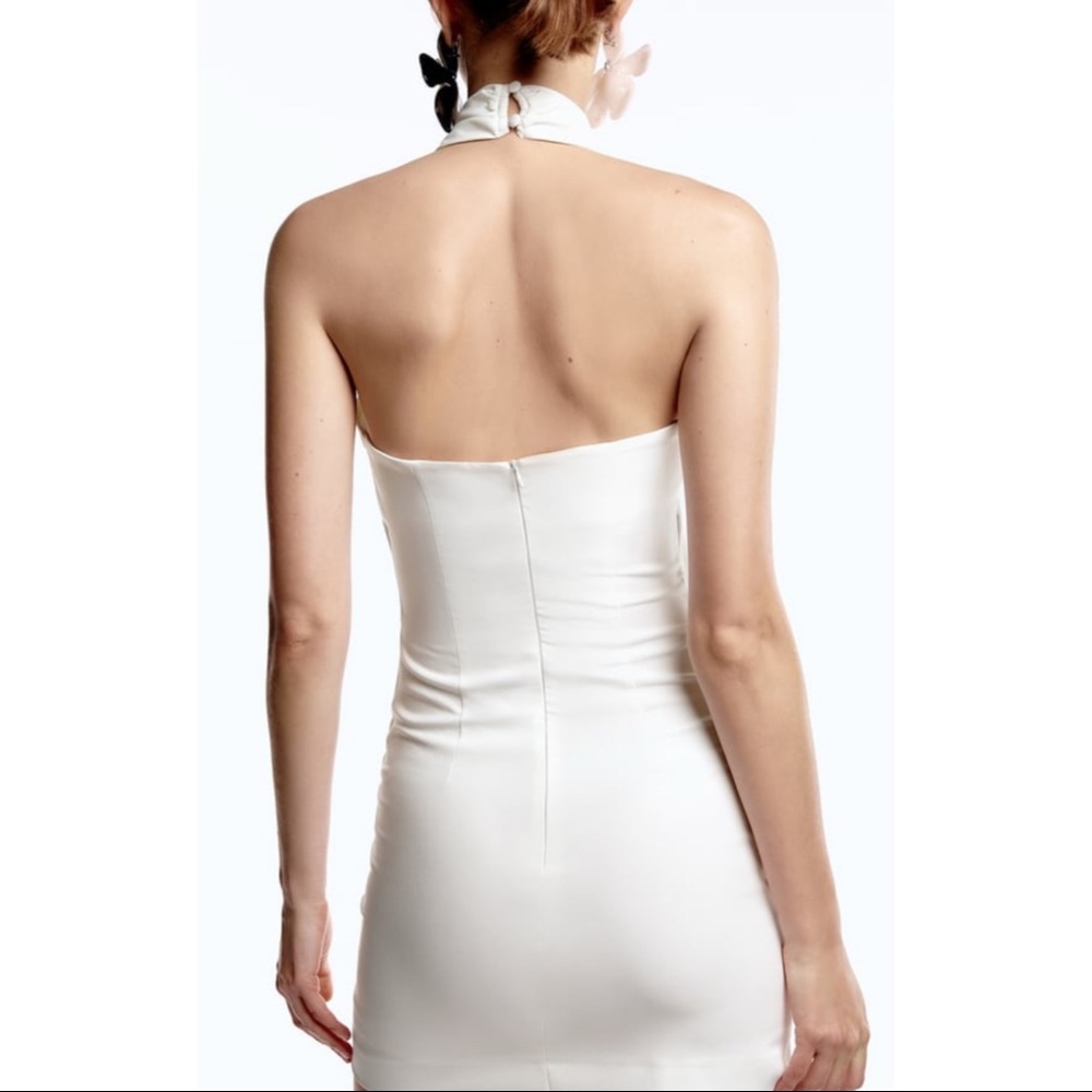 ZARA ~Mini Halter Dress (NWT) - Picture 6 of 9